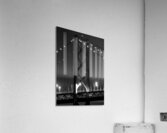 sf bay bridge night  vertical 2840 Norton 13k Acrylic Print