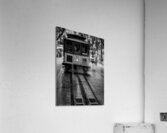 trolly car powell market turnaround  vertical 283 Acrylic Print