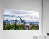 Majestic Megaliths: The Skyline Symphony of Seattle Acrylic Print