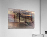 Mont Saint Michel Sunset Acrylic Print