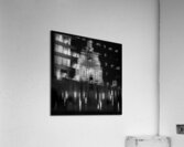 reflection of us capitol dome  square 2110 Reflec Acrylic Print