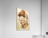 darrell royal art texas football coach Acrylic Print