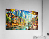 Urban Charm - GIA2401-0176-PIN Acrylic Print