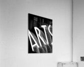 arts bank sign  vertical 450 Artsbank 13k Acrylic Print