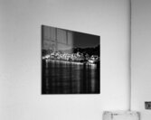 boathouse row on schuylkill river at night  squar Acrylic Print