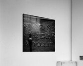 detail shot of liberty bell  square 2959 Philada Acrylic Print