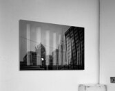 foggy philadelphia cityscape  horizontal 455 Cher Acrylic Print