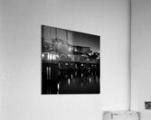 northwest side art museum at night  square 992 Mu Acrylic Print