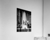 love sculpture at night  vertical 469 Love 13k.jp Acrylic Print