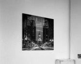 philadelphia city hall from broad street  square Acrylic Print