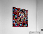Light Blue Niobium Conduits Acrylic Print
