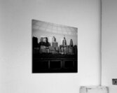 philadelphia skyline pre comcast tower  square 46 Acrylic Print