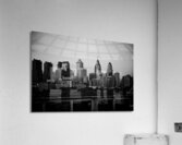 philadelphia skyline pre comcast tower  horizonta Acrylic Print