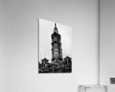 william penn statue on city hall building  vertic Acrylic Print