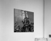 tight shot philadelphia city hall  square 2960 Qu Acrylic Print