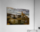 Palm Coast Ocean  Cairns Acrylic Print