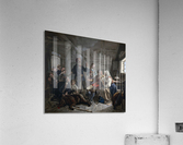 Taking care of the wounded Acrylic Print