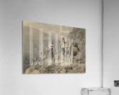 A young family of shepherds Acrylic Print