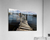 Old Twisted Dock Convolutions Acrylic Print