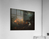 Fishing with a harpoon Acrylic Print