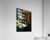 A young man researching some documents Acrylic Print