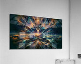 Pointed Feathering Acrylic Print