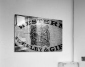 western jewelry mural  horizontal 2131 Western 13 Acrylic Print