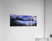 Lofoten Reine Coastal Panorama Acrylic Print