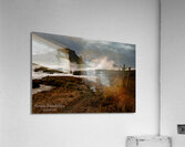 Vik Beach Storm in the Lofoten Islands Acrylic Print