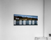Lofoten Harbor Winter Rest Acrylic Print