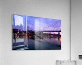 Sachsenhausen Bridge  Sunset Acrylic Print