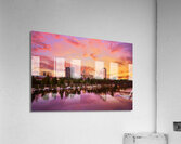 Augusta GA Skyline Sunset A 7R308430 2x3  Acrylic Print