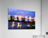 Butt Memorial Bridge at Sunset   Augusta GA SA107 1708698952.7185  Acrylic Print