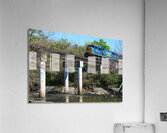 CSX Train at Aqueduct Park   Augusta GA SA108008. Acrylic Print