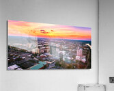 Downtown Augusta GA Sunset Aerial View DJI 0570.j  Acrylic Print