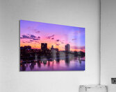 Downtown Augusta GA Sunset SA109165 Acrylic Print