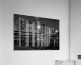 houston skyline over buffalo bayou  horizontal 32 Acrylic Print