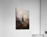 Woman in the Enigmatic Fog Acrylic Print