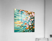 Flowers by the Batteaux River Acrylic Print