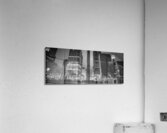 hart plaza downtown detroit skyline  panoramic 30 Acrylic Print