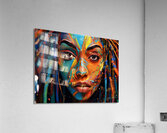 Serious Acrylic Print