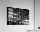 downtown tampa florida city skyline at night  hor Acrylic Print