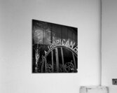 la tropicana gate ybor city  square 1121 Tropican Acrylic Print