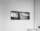 downtown tampa skyline at dusk  panoramic 1115 Pl Acrylic Print