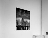 downtown tampa city skyline at night  vertical 10 Acrylic Print