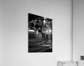 taxi and street car channelside  vertical 1107 Ei Acrylic Print