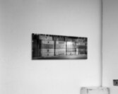maersk shipping containers at night  panoramic 26 Acrylic Print