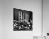 downtown seattle cityscape at night  square 311 T Acrylic Print
