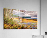 Tranquilitys Gateway: Exploring the Colors of Clallam Bay County Park Bridge Acrylic Print