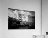 public market center sign  horizontal 296 Meet 13 Acrylic Print